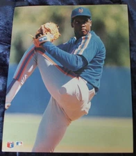 New York NY Mets Dwight GOODEN MLB Card Stock Poster 1990 TV Sports Mailbag