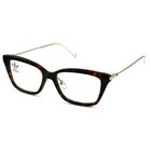 Adidas Women's 53mm Havana Opticals Aok-008O-092000-53