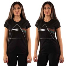 Image of Pink Floyd Ladies T-Shirt: Dark Side of the Moon (Diamante) (Large)