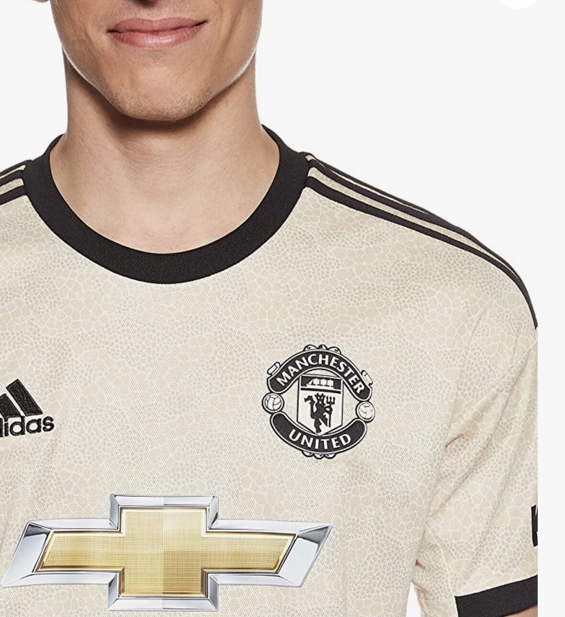 adidas 2019-20 Manchester United Away Authentic Match Jersey
