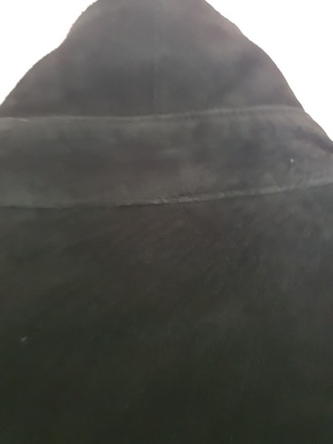 Cluo Suede Jacket Beautiful Black 100% Leather Sz 14 - Picture 10 of 16