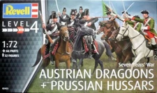 Revell 1/72 Austrian Dragoons & Prussian Hussars Seven Year War Plastic ModelKit