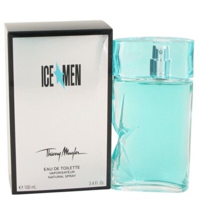 Thierry Mugler Angel Ice Men Eau de Toilette 3.4 oz /100 ML Spray SEALED