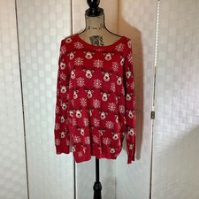 red reindeer christmas sweater holidays