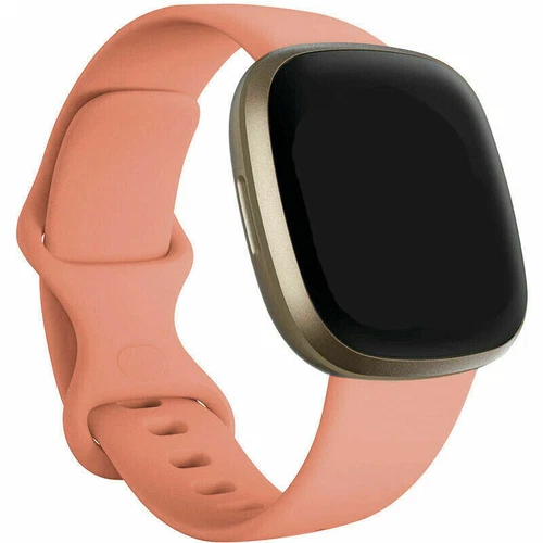 For Fitbit Versa 4/3 Sense 2/1 Soft Silicone Wrist Strap Replacement Watch Band - Picture 21 of 41