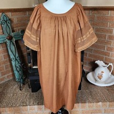 Old Navy Women's Flutter Sleeve Tie Back Mini Swing Dress Size L