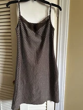 MICHEL KLEIN Paris Brown Dress Fits Very Nice To The Body 38(Approx. M). B9