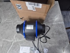 Rad Air Mixed Flow Fan AC- 4"  circular  pipe remote duct extractor 
