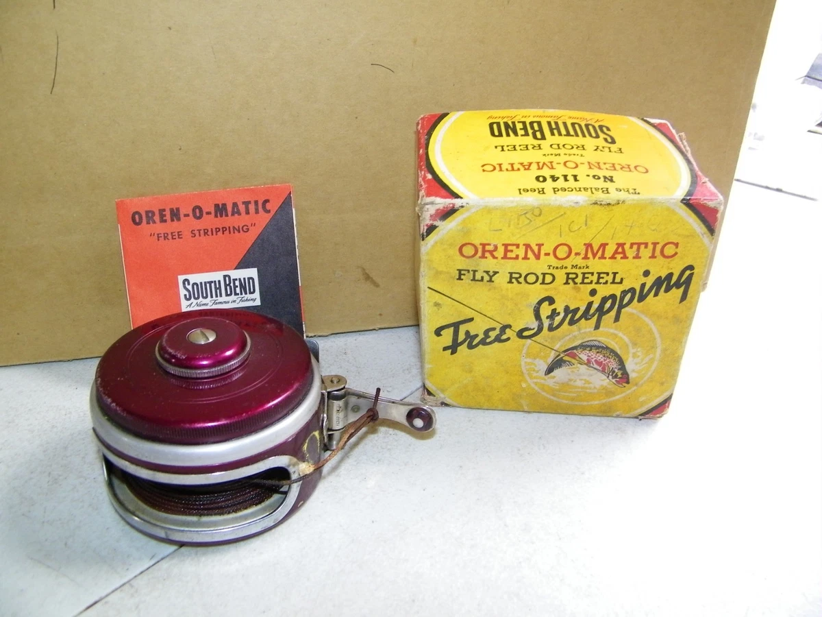 Moulinet à Mouche Vintage South Bend Oren-O-Matic Modèle D – Pour Pièces Ou Réparation