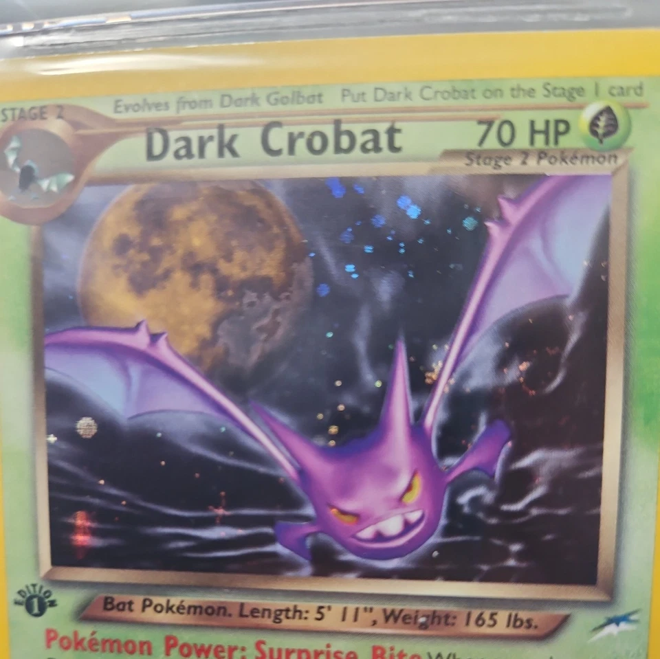 2002 POKEMON NEO DESTINY 1ST ED #2 DARK CROBAT-HOLO PSA 9 - Image 3 of 3