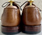 Rancourt & Co. Custom Blake Tan Calfskin Medallion Toe Wingtip Derby 7 E ($375) — photo 6
