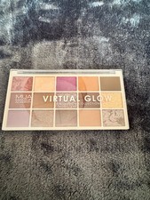 Image of MUA Virtual Glow 15 Shade Eyeshadow Palette Palette Brand New Sealed