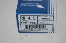 100 CAPWELL 4.5 10005 1.75" HORSE HORSESHOE NAILS FOR STAINED GLASS PROJECTS
