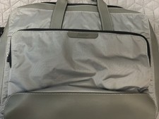 Filofax Textile Laptop Bag Taupe Grey