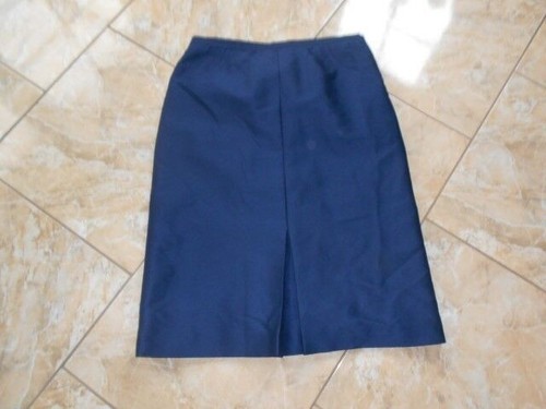 D7721 Markenlos Jupe Brillant 44 Bleu Brillant Bien - Photo 1/1