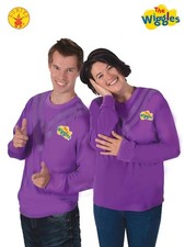 Purple Wiggle Adult Costume Top - Adult-Standard - Rubies