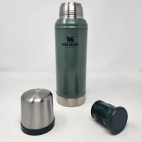Stanley Classic Legendary Bottle 1 QT Hammerstone Green Vacuum Insulated