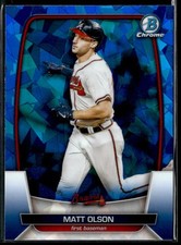 Atlanta Braves- player 2023 Bowman Chrome Sapphire Edition #84