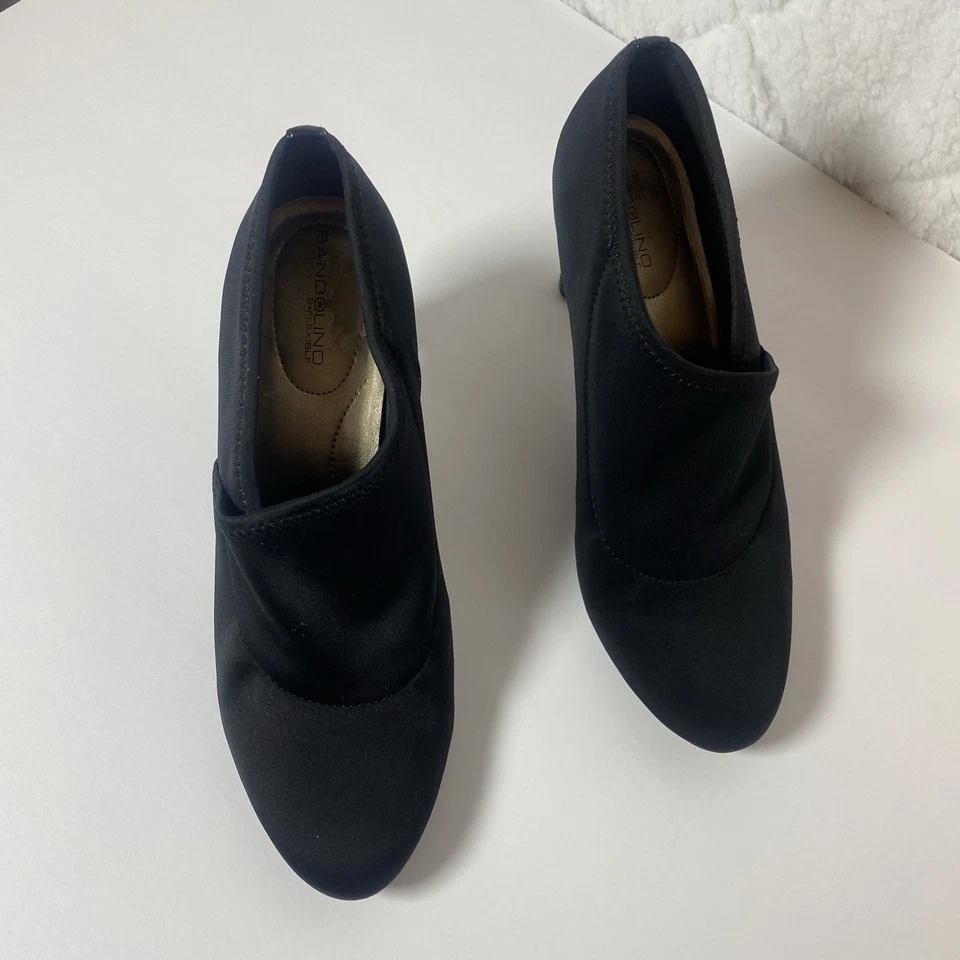 Bandolino Women’s Size 9M Black Nylon Stylish 3" Heel Pump Shoes - Image 3 of 4