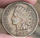 New Listing1906 INDIAN HEAD Cent VERY NICE - FULL LIBERTY - 4 DIAMONDS - (HIGH GRADE) e937