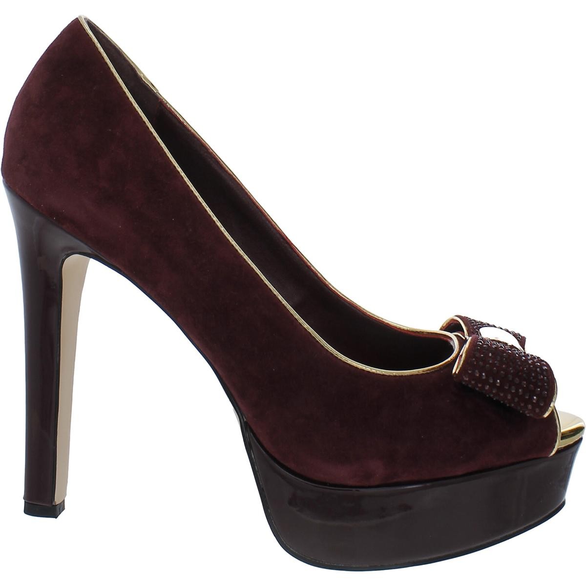 Новые женские туфли-лодочки T2CMADISON из искусственной замши с украшением BHFO 2813