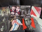 11 X 80's Rock  Hard Rock Kiss Lot Rat Stones Judas Halen Plasmatics Records Lot