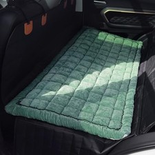 Dog Bed for Car Back Seat, Non-Slip Backseat Pet Mat for Trucks  SUVs Green
