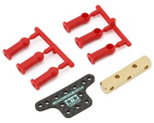 Tamiya JR HG Brass  Carbon Fiber Mass Damper Set w/Ball Connectors J-Cup 2025 