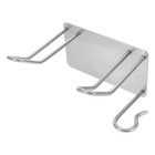 Garment Steamer Rack Stand Clothing Wall Mount Hair Dryer Holder