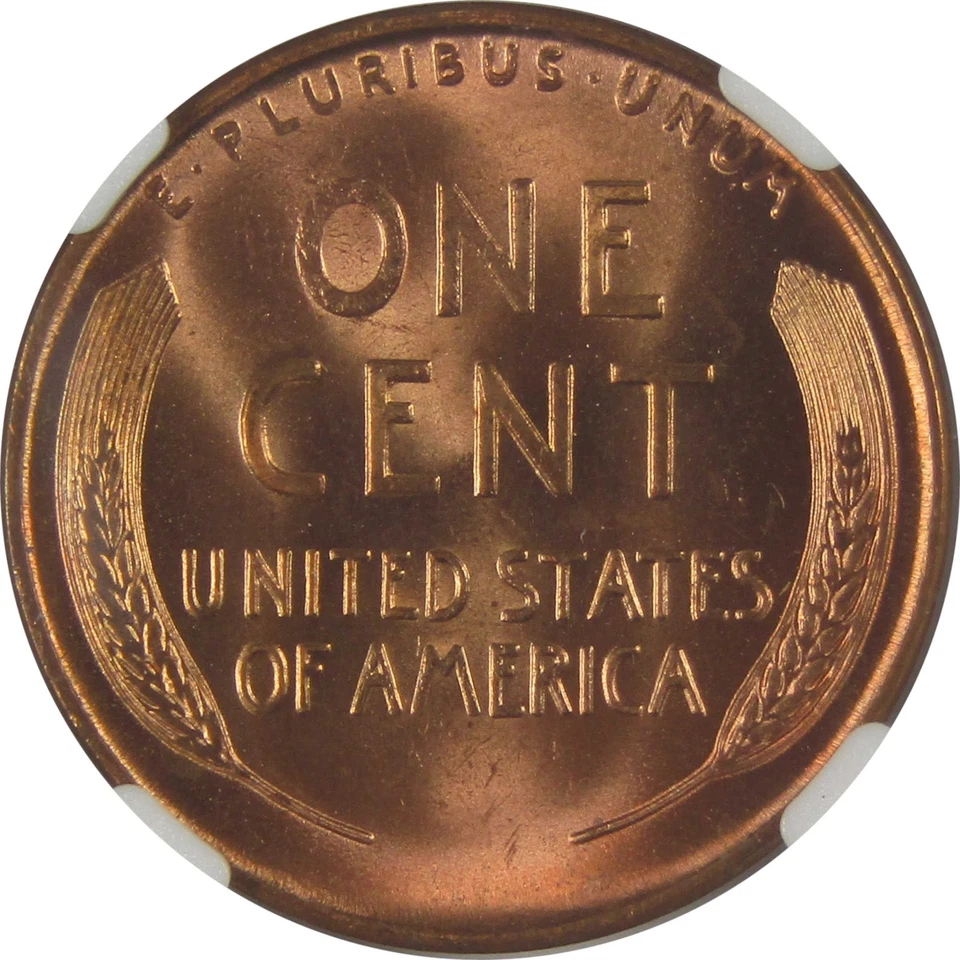 1945 Lincoln Wheat Cent MS 66 RD NGC Penny Uncirculated SKU:I22633 - Image 4 of 4