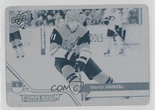 2016-17 Upper Deck Compendium Printing Plate Cyan 1/1 Martin Hanzal #312 0bf7