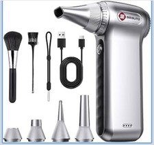 Compressed Air Duster-125,000 RPM Cordless Electric Air Duster, Rechargeable