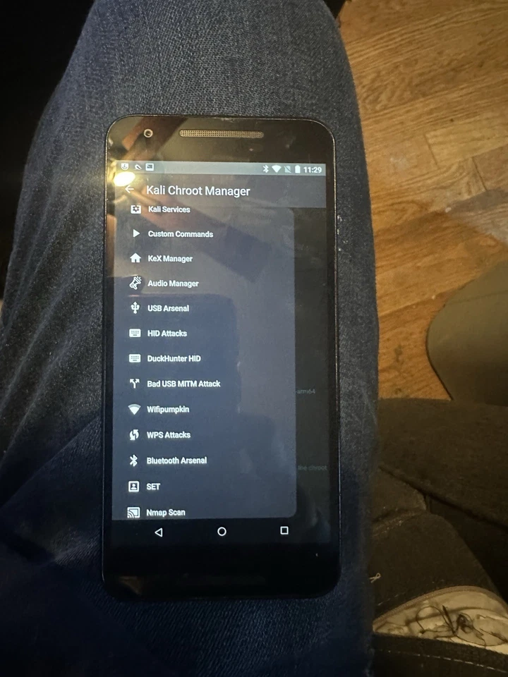 Unlocked Nexus 5x 32GB Rooted Lineage 15.1 Rom With Kali Nethunter De-Googlized - Image 4 of 4