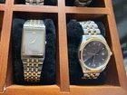 Vintage watches Tissot Pr100 and Seiko quartz