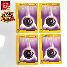 【LP】Pokemon Card Japanese E Series VS Psychic Energy Set of 4 Vintage YK68
