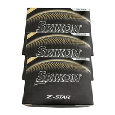 Srixon Z-Star Golf Balls - Pure White - 3 Dozens