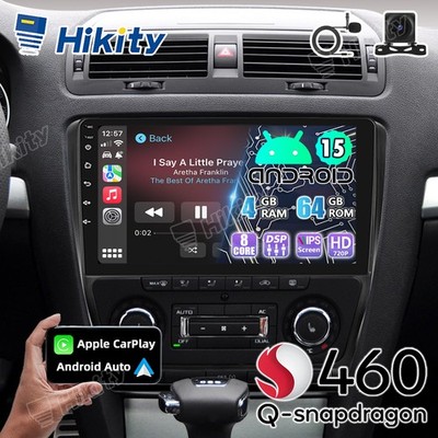 CarPlay 4+64G 8-Core Android 15 Navi RDS Radio Für Skoda Octavia II 2 2004-2013