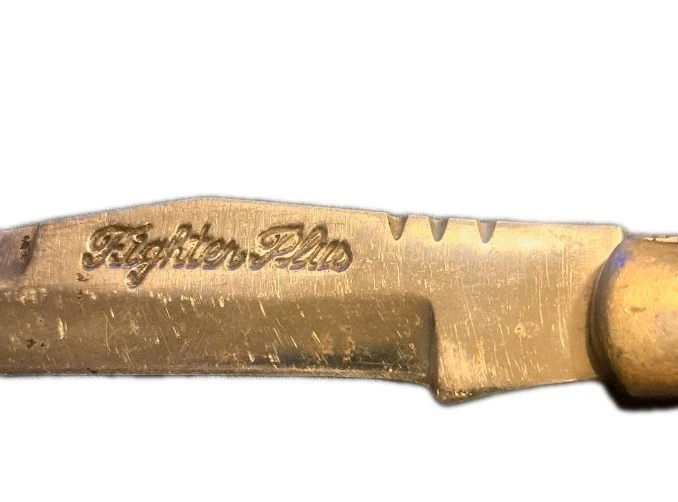 Vintage Fighter Plus LAGUIOLE STYLE  Pocket Knife/#370892381 - Image 3 of 4