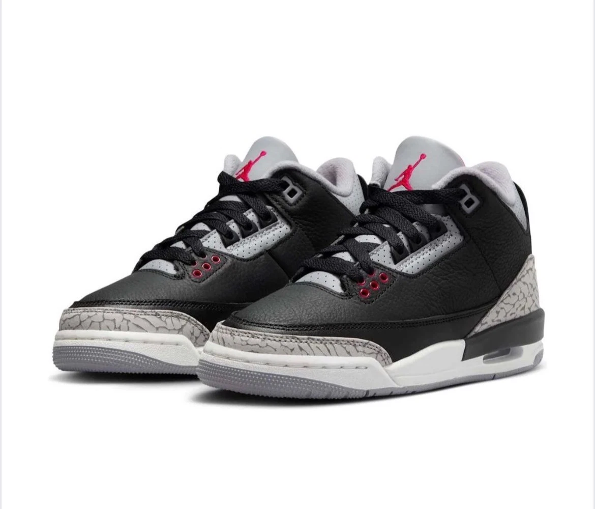 靴 NIKE AIR JORDAN 3 RETRO GS Jordan 3 Retro GS Black for Sale | Authenticity Guaranteed | eBay