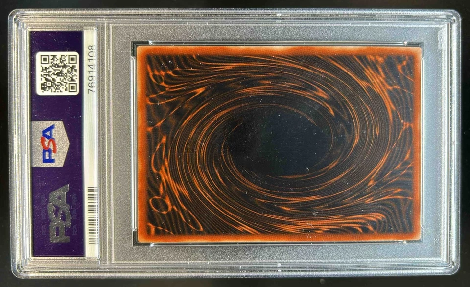 2014 Yugioh Japanese Memories Duel King Slifer The Sky Dragon Replica PSA 10 - Image 2 of 2