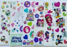 400 STICKER Lot, Strawberry Shortcake Characters Minnie Mouse and Friends 