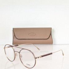 Brand New Authentic Tod's Eyeglasses TO 5200 028 52mm Gold Frame TO 5200