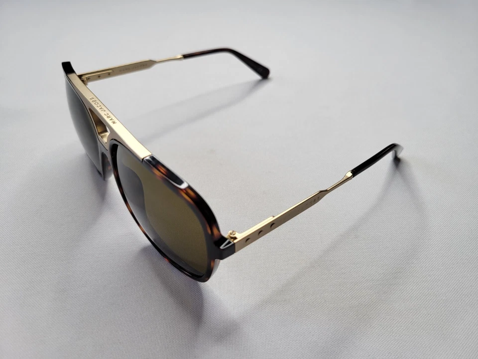 MARC JACOBS MJ618/S 147/EC ЗОЛОТОЙ ГАВАНА АВИАТОР СОЛНЦЕЗАЩИТНЫЕ ОЧКИ СДЕЛАНО В ИТАЛИИ - Изображение 2 из 4
