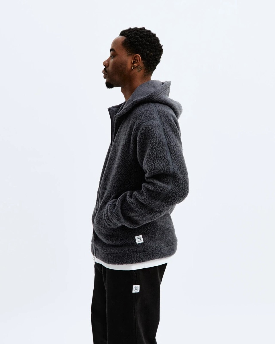 Reigning Champ POLARTEC THERMAL PRO FULL ZIP HOODIE Size XL Reigning Champ POLARTEC THERMAL PRO FULL ZIP HOODIE Size XL