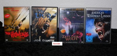 4 x Werwolf Horror DVD - 6 Disc - Das Tier + Langfassung - American Werewolf -