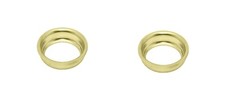 2pcs Bicycle Bottom Bracket Cups 51mm Left/Right Cruiser Lowrider Bikes Gold