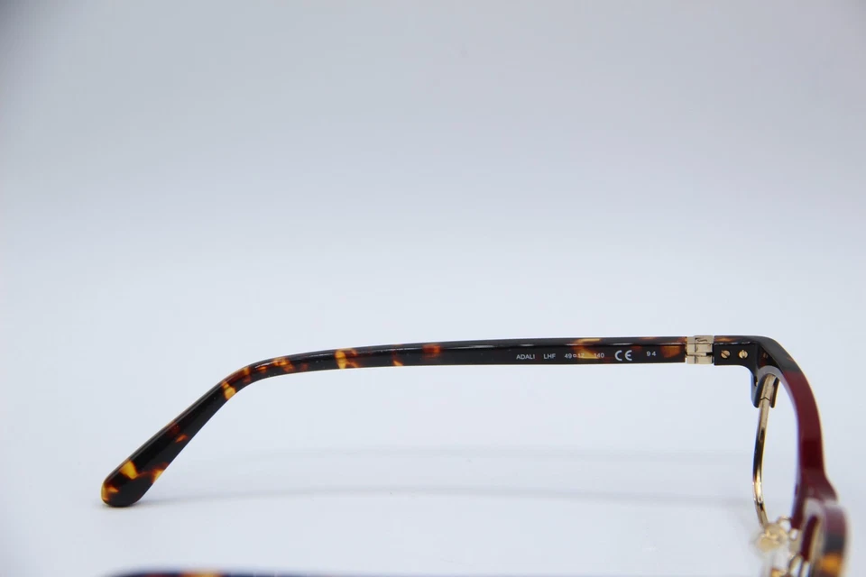 NUEVAS GAFAS KATE SPADE NEW YORK ADALI LHF BURG TORT AUTÉNTICAS CON ESTUCHE 49-17 Foto 3 de 4