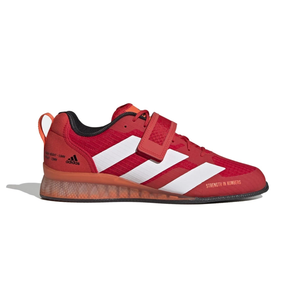 Adidas weightlifting deals shoes red