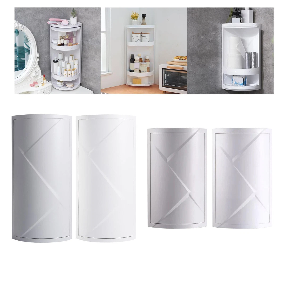 Kitchen corner 2024 rotating shelf