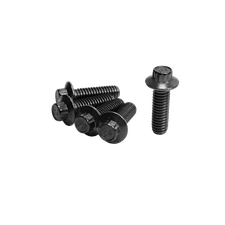 Black 5/16"-18*1.0" Stainless Steel Front Brake Rotor Screws Bolts for Harley